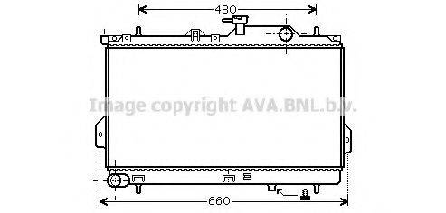 AVA QUALITY COOLING HY2098 Радіатор, охолодження двигуна