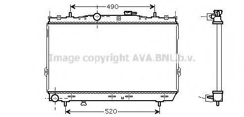 AVA QUALITY COOLING HY2185 Радіатор, охолодження двигуна