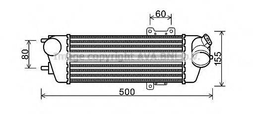 AVA QUALITY COOLING HYA4227 Інтеркулер