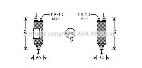 AVA QUALITY COOLING HYD117 Осушувач, кондиціонер