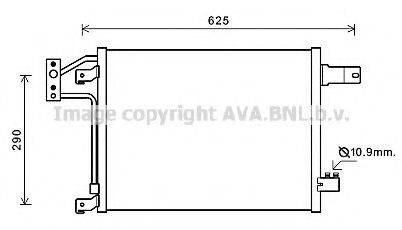 AVA QUALITY COOLING JE5049 Конденсатор, кондиціонер