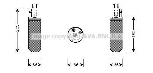 AVA QUALITY COOLING JRD029 Осушувач, кондиціонер