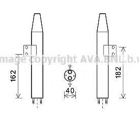 AVA QUALITY COOLING KAD165 Осушувач, кондиціонер