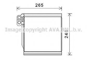 AVA QUALITY COOLING KAV196 Випарник, кондиціонер