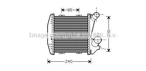 AVA QUALITY COOLING MCA4004 Інтеркулер