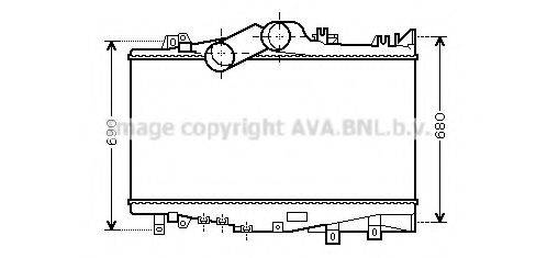 AVA QUALITY COOLING ME4224 Інтеркулер