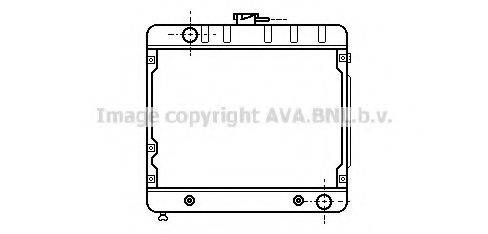 AVA QUALITY COOLING MS2027 Радіатор, охолодження двигуна