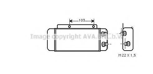 AVA QUALITY COOLING MS3114 масляний радіатор, моторне масло