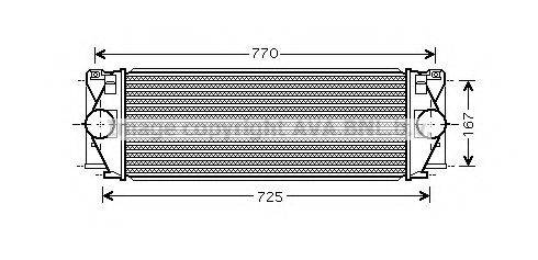 AVA QUALITY COOLING MS4396 Інтеркулер