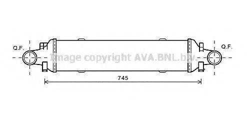 AVA QUALITY COOLING MS4593 Інтеркулер