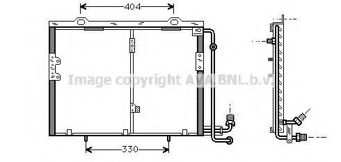 AVA QUALITY COOLING MS5290 Конденсатор, кондиціонер