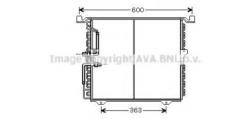 AVA QUALITY COOLING MS5388 Конденсатор, кондиціонер