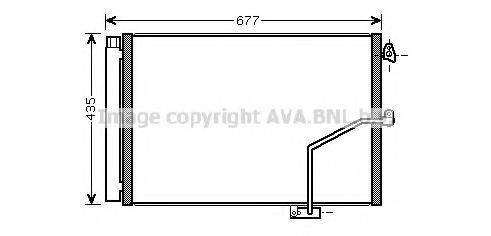 AVA QUALITY COOLING MS5450D Конденсатор, кондиціонер