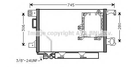 AVA QUALITY COOLING MS5564D Конденсатор, кондиціонер