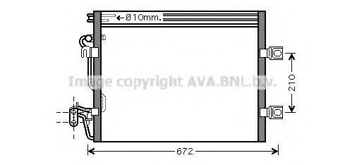 AVA QUALITY COOLING MSA5392 Конденсатор, кондиціонер