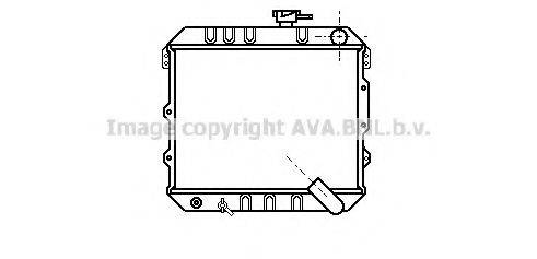 AVA QUALITY COOLING MT2003 Радіатор, охолодження двигуна