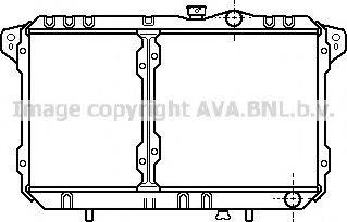 AVA QUALITY COOLING MT2031 Радіатор, охолодження двигуна