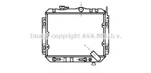 AVA QUALITY COOLING MT2041 Радіатор, охолодження двигуна