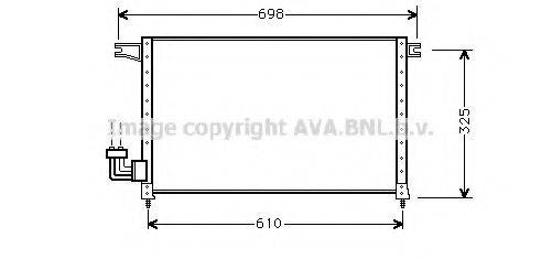 AVA QUALITY COOLING MT5092 Конденсатор, кондиціонер