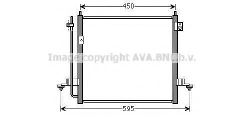 AVA QUALITY COOLING MT5239D Конденсатор, кондиціонер