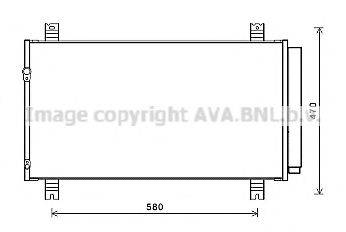 AVA QUALITY COOLING MT5258D Конденсатор, кондиціонер