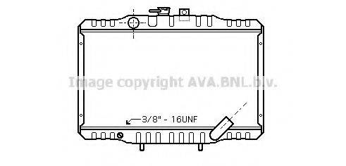 AVA QUALITY COOLING MTA2062 Радіатор, охолодження двигуна