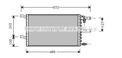 AVA QUALITY COOLING MZ5110 Конденсатор, кондиціонер