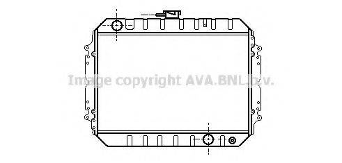 AVA QUALITY COOLING OL2178 Радіатор, охолодження двигуна