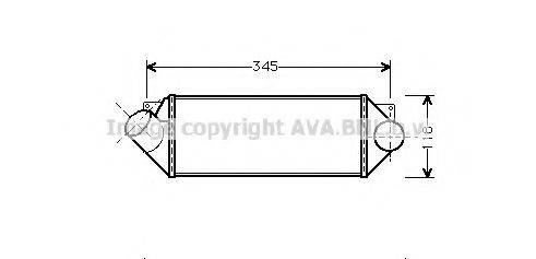 AVA QUALITY COOLING OL4235 Інтеркулер