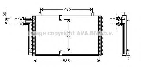 AVA QUALITY COOLING OL5211 Конденсатор, кондиціонер