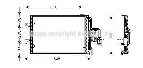 AVA QUALITY COOLING OL5385D Конденсатор, кондиціонер