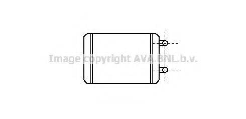 AVA QUALITY COOLING OL6123 Теплообмінник, опалення салону