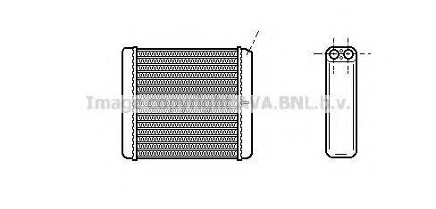 AVA QUALITY COOLING OL6206 Теплообмінник, опалення салону