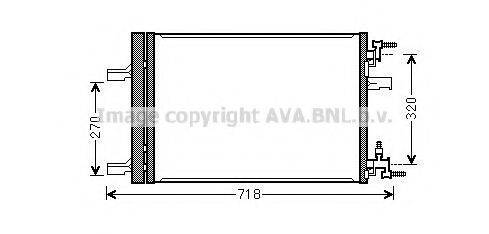 AVA QUALITY COOLING OLA5500D Конденсатор, кондиціонер