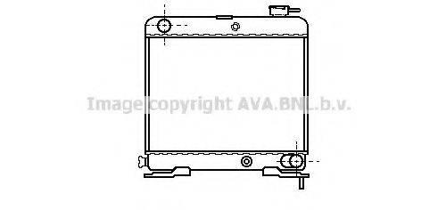 AVA QUALITY COOLING PE2069 Радіатор, охолодження двигуна