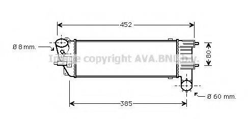 AVA QUALITY COOLING PE4204 Інтеркулер