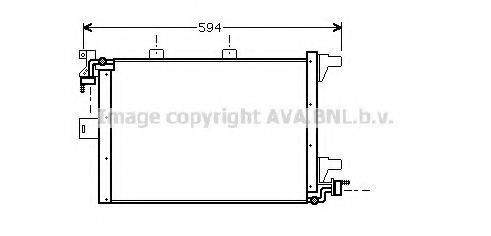 AVA QUALITY COOLING PE5168 Конденсатор, кондиціонер