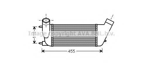 AVA QUALITY COOLING PEA4347 Інтеркулер