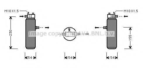 AVA QUALITY COOLING PED194 Осушувач, кондиціонер