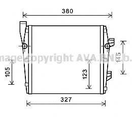 AVA QUALITY COOLING PR2066 Радіатор, охолодження двигуна