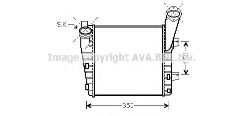 AVA QUALITY COOLING PR4057 Інтеркулер