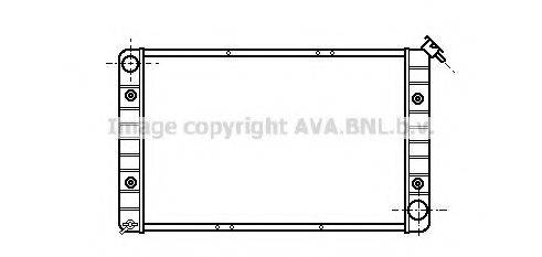 AVA QUALITY COOLING PT2002 Радіатор, охолодження двигуна