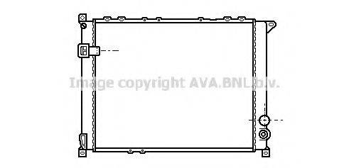 AVA QUALITY COOLING RT2136 Радіатор, охолодження двигуна