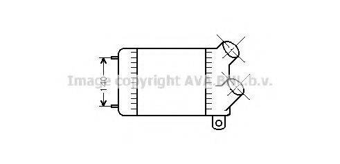 AVA QUALITY COOLING RT4154 Інтеркулер