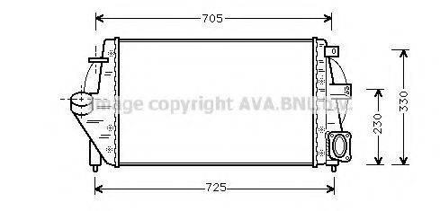 AVA QUALITY COOLING RT4212 Інтеркулер