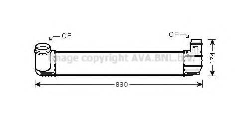 AVA QUALITY COOLING RT4413 Інтеркулер