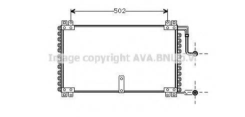 AVA QUALITY COOLING RT5178 Конденсатор, кондиціонер