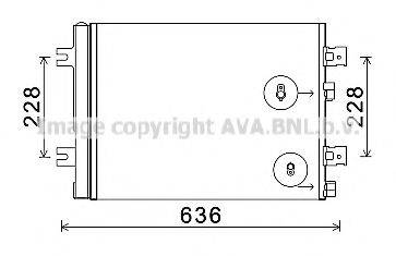 AVA QUALITY COOLING RT5467D Конденсатор, кондиціонер