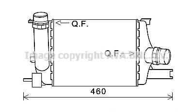 AVA QUALITY COOLING RTA4602 Інтеркулер