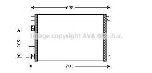 AVA QUALITY COOLING RTA5305 Конденсатор, кондиціонер